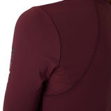 B Vertigo Inez Technical Long Sleeved Shirt - Cabernet