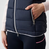 Horze Janea Young Rider Padded Vest - Dark Navy