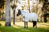 Amigo Summer Sheet Plus (Aussie Allrounder)-Disc Front- Navy Check/ Titanium Grey/ Silver