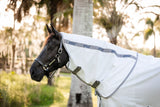 Amigo Summer Sheet Plus (Aussie Allrounder)-Disc Front- Navy Check/ Titanium Grey/ Silver