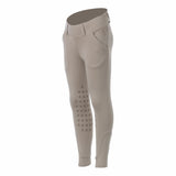 Equinavia Lena Kids Knee Patch Pull On Breeches - Tan
