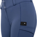Horze Camille Womens Full Seat Functional Breeches - Insignia Blue