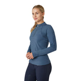 B Vertigo Inez Technical Long Sleeved Shirt - Reflecting Pond