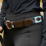 Equinavia Siri Polo Belt - Brown/Blue
