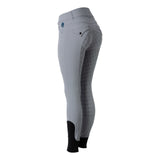 Equinavia Annika Womens Silicone Full Seat Breeches - Ultimate Grey