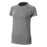 Equinavia Elin Womens Seamless Short Sleeve Top - Grey