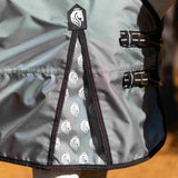 Equinavia Thunder360 Detachable Neck Heavy Weight Turnout Blanket 300g - Pewter Gray