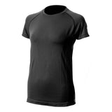 Equinavia Elin Womens Seamless Short Sleeve Top - Black
