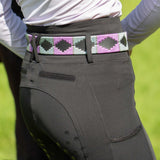 Equinavia Siri Polo Belt - Black/Orchid Mist