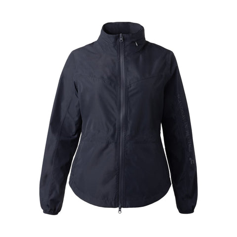 Horze Fiora Womens Light Weight Waterproof Jacket - Dark Navy