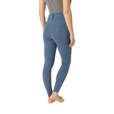 Horze Sophie Womens High Waist Full Grip Breeches - Blue Fusion