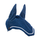 Equinavia Voss All Purpose Saddle Pad and Bonnet Set -  Bluestone Blue/White