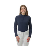 Equinavia Selma Womens Long Sleeve Sun Shirt - Navy