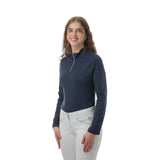 Equinavia Selma Womens Long Sleeve Sun Shirt - Navy