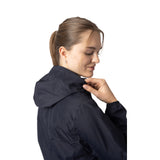 Horze Fiora Womens Light Weight Waterproof Jacket - Dark Navy