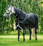 Amigo® Bravo 12 Plus Turnout (400g Heavy) - Black/ Titanium Grey & Silver
