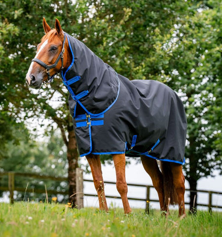Amigo® Ripstop 900D Plus Turnout (100g Light)- Black/ Classic Blue