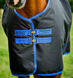 Amigo® Ripstop 900D Plus Turnout (100g Light)- Black/ Classic Blue