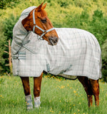Horseware® Newmarket Plus Fly Sheet - Grey Plaid