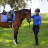 Equinavia Kari Womens NordicAir™ Long Sleeve Sun Shirt - Dazzling Blue