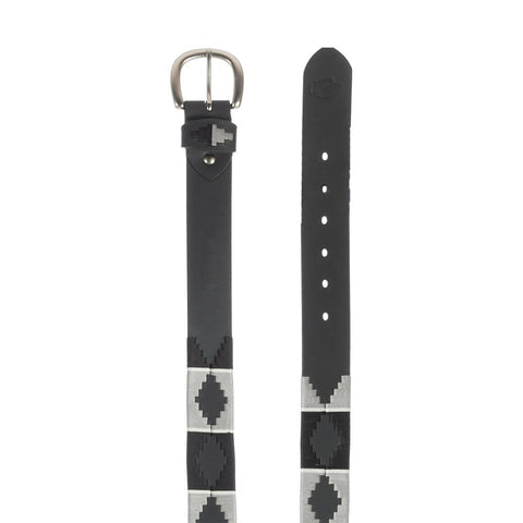 Equinavia Siri Polo Belt - Black/Grey