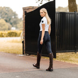 Horze Mira Womens Full Seat Breeches - Dark Navy