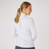 B Vertigo Iris Womens Training and Show Shirt - White