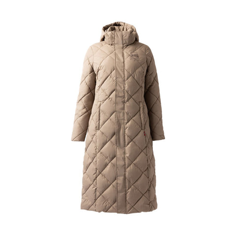 B Vertigo Gem Insulated Long Riding Jacket - Mud Brown