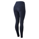 Horze Mira Womens Full Seat Breeches - Dark Navy