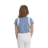 Equinavia Alma Kids Short Sleeve Sun Shirt - Dusty Blue