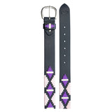 Equinavia Siri Polo Belt - Black/Pink/Purple