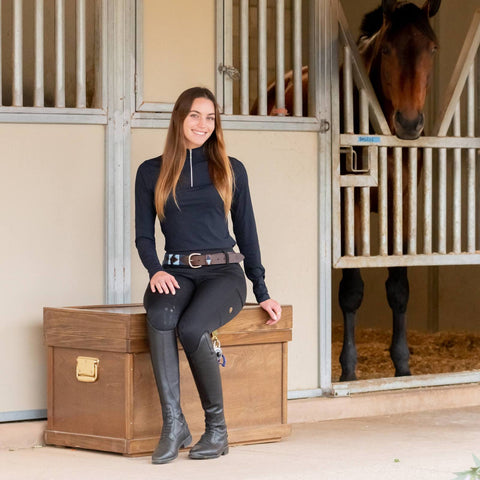 Equinavia Alexandra Womens Ribbed Training Shirt - 3 Colors to choose from