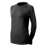 Equinavia Elin Womens Seamless Long Sleeve Top - Black