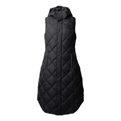 B Vertigo Gem Womens Long Padded Riding Vest- Black