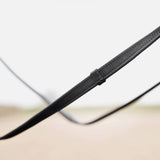 Horze Slender Intertwined Reins Black and Brown