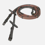 Horze Soft Grip Rubber Reins - Stoppers