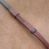 Horze Soft Grip Rubber Reins - Stoppers