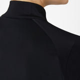 B Vertigo Sidney Womens Long Sleeved Ventilated Half Zip Shirt - Anthracite Grey