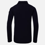Horze Tiana Womens Long Sleeved Polo Shirt- Dark Navy