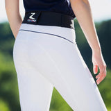 Horze Womens Nordic Performance Silicone Full Seat Breeches - White