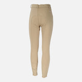 Horze Active Kids Silicone Full Seat Breeches - Tan