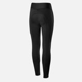 Horze Active Kids Silicone Full Seat Winter Tights - Black