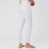 Horze Kaitlin Womens Full Seat Breeches - White