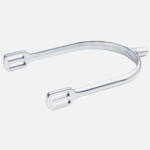 Horze Flat End Spurs Set w/ Spur Straps - Ladies and Child Size