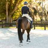 Equinavia Martha Womens Long Sleeved Show Shirt - Navy/White