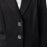 Horze Queeny Kids Show Coat - Black