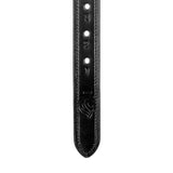 Equinavia Saga Non Stretch Stirrup Leathers - Chocolate Brown & Black