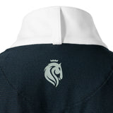 Equinavia Martha Womens Long Sleeved Show Shirt - Navy/White