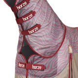 Horze Kenya Combo Fly Sheet - Rhubarb Dark Red