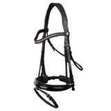 Horze Classic Dressage Ergonomic Bridle with Curved Browband